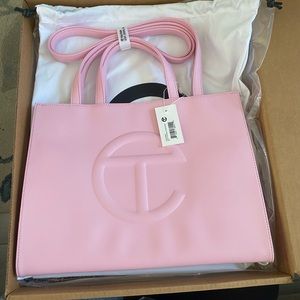 Telfar Medium Bubblegum Color Bag
